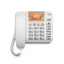 Gigaset DL580 Beyaz Masaüstü Kablolu Telefon Caller ID Handsfree