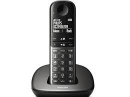Philips XL4901DS Telsiz Dect Telefon 1.9’’ Ekran Eller Serbest Konuşla Siyah Arka Işık-Tuş Takımı