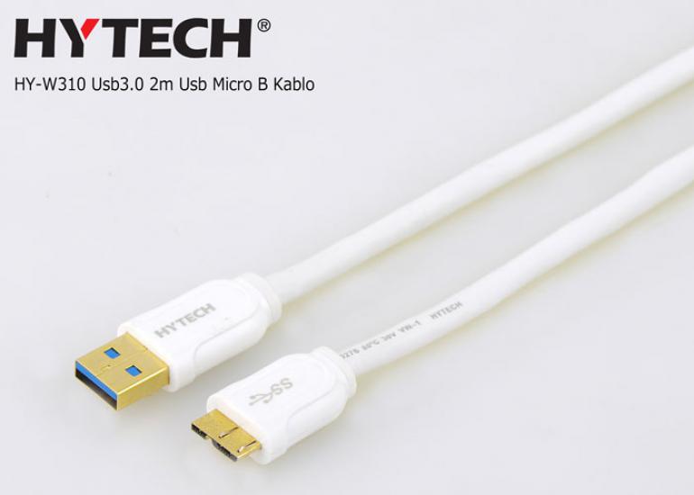 Hytech HY-W310 Usb3.0 2m Usb Micro B Note3-S5 + Harddisk Kablo