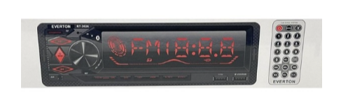 Everton Rt-3026 Bluetooth Tf-Usb Kart Color Lcd Aux Fm 4X60W Kumandalı Oto Teyp