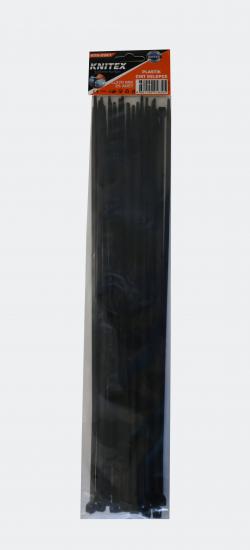 Knitex Ktx-2561 3.6x370 mm 25li Paket Siyah Plastik Kelepçe