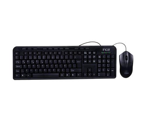 Inca Imk-375t Wired Multimedia Q Klavye&Mouse Set