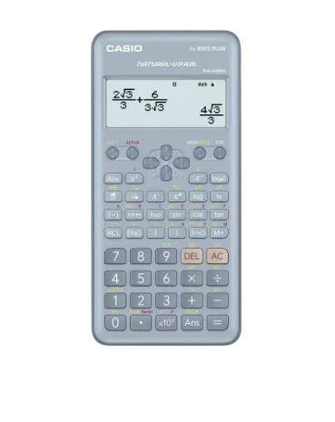 Casio FX-82ES Plus Mavi Bilimsel Fonksiyonlu Hesap Makinesi 2.Versiyon